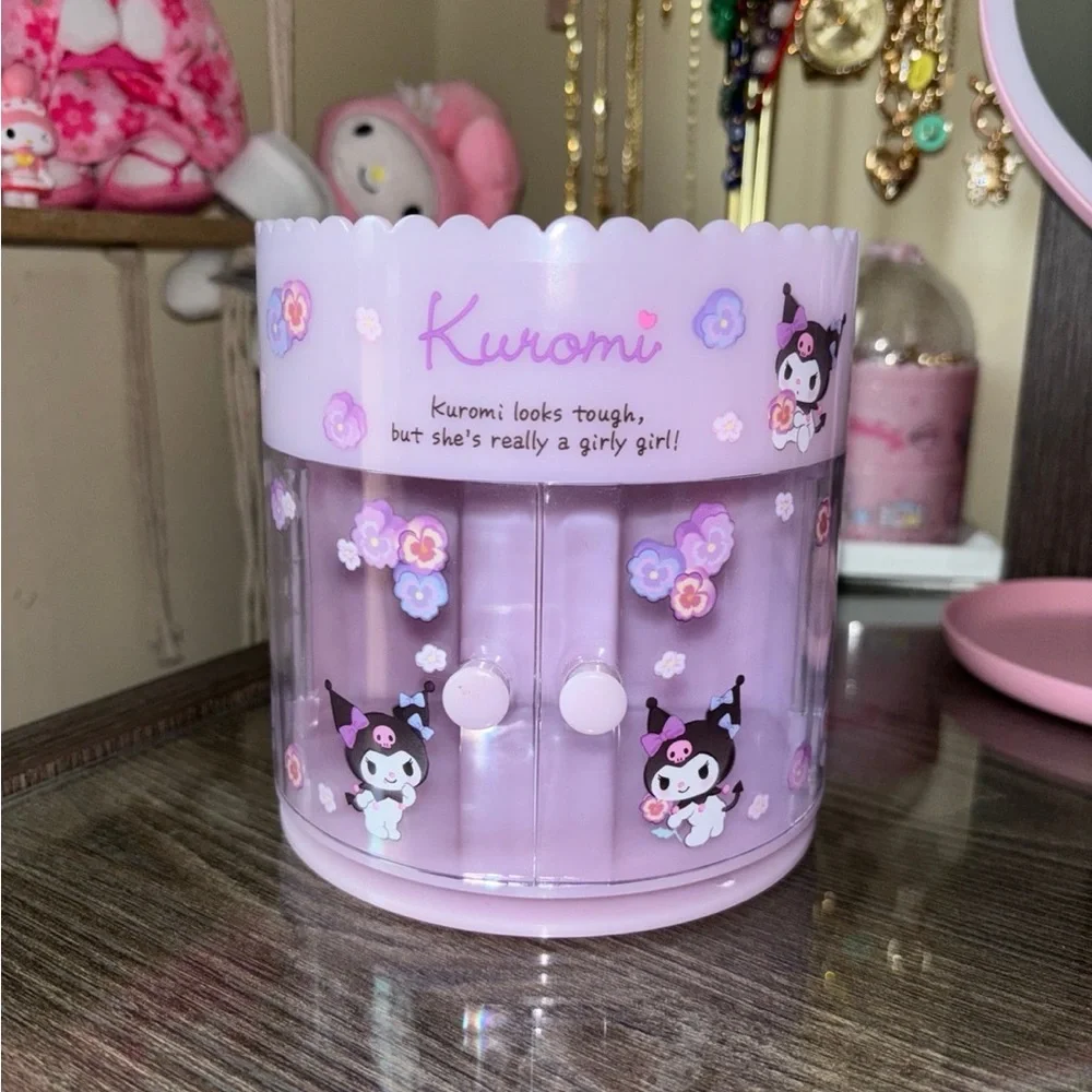 Kuromi Rotating Organizer - Picture 1 of 4